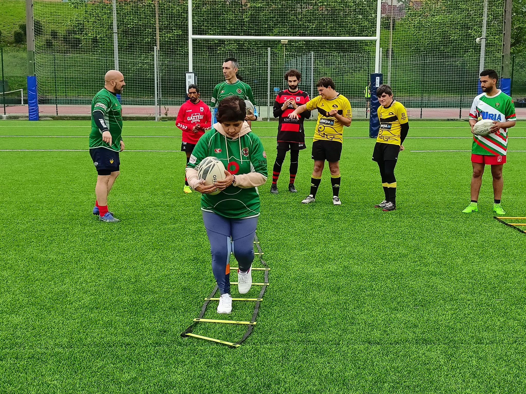 El Iru&ntilde;a RC acude a una Concentraci&oacute;n de Rugby Inclusivo en Bilbao